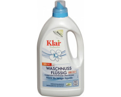 Средство моющее жидкое для стирки белья с экстрактом мыльного ореха KLAR, 1,5 л