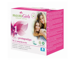Прокладки гигиенические ежедневные д/ подростков MASMI GIRLS (ультратонкие, из органич. хлопка в индивид. упаковке), 12 шт