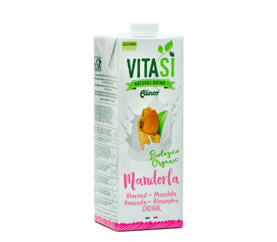 Напиток миндальный ультрапастеризованый Vitasi Alinor, 1 л
