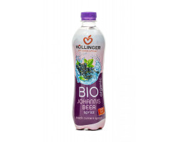 Напиток газированный сокосодержащий из чёрной смородины "Bio Sprizz" HOLLINGER, 0,5 л