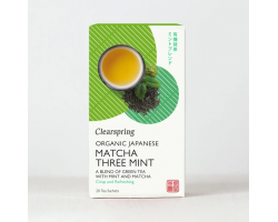 Чай зеленый японский с мятой пакетированный, 36 г