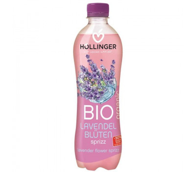 Напиток газированный с экстрактом цветков лаванды "Bio Sprizz" HOLLINGER, 0,5 л