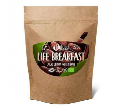 Сухая смесь быстрого приготовления для завтрака c какао, киноа и протеином «Лайф», 270 г