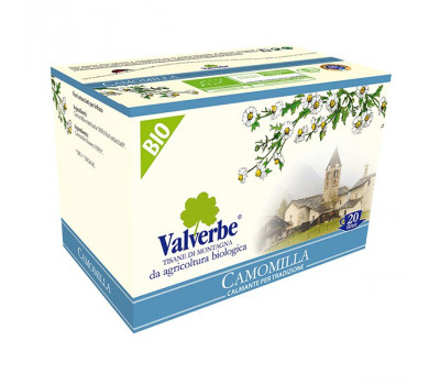 Чайный напиток пакетированный Valverbe "Ромашка", 20 фильтр-пакетиков, 20 г