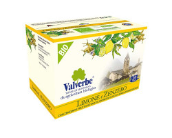 Чайный напиток пакетированный Valverbe "Бергамот и Имбирь", 20 фильтр-пакетиков, 30 г