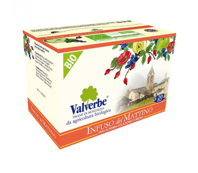 Чайный напиток пакетированный Valverbe "Утренний", 20 фильтр-пакетиков, 30 г