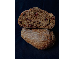 Хлеб пшенично-ржаной с клюквой, 520 г