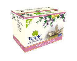 Чайный напиток пакетированный Valverbe "Мальва и Лимон", 20 фильтр-пакетиков, 20 г