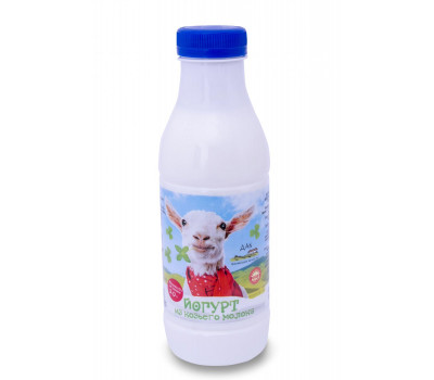 Йогурт из козьего молока цельного с МДЖ не менее 3,0%, 0,5 л