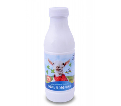 Молоко козье пастеризованное цельное МДЖ не менее 3,0%, 1 л