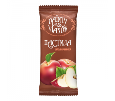 Пастила яблочная DAINTY&VIANDS, 40 г